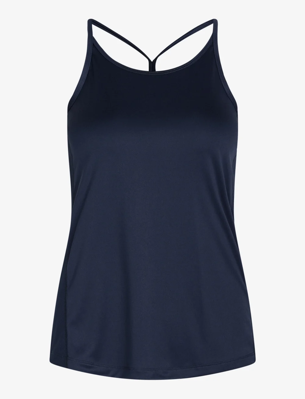 ZEBDIA - Women Sports Strap Top - toppe & t-shirts - navy - 0