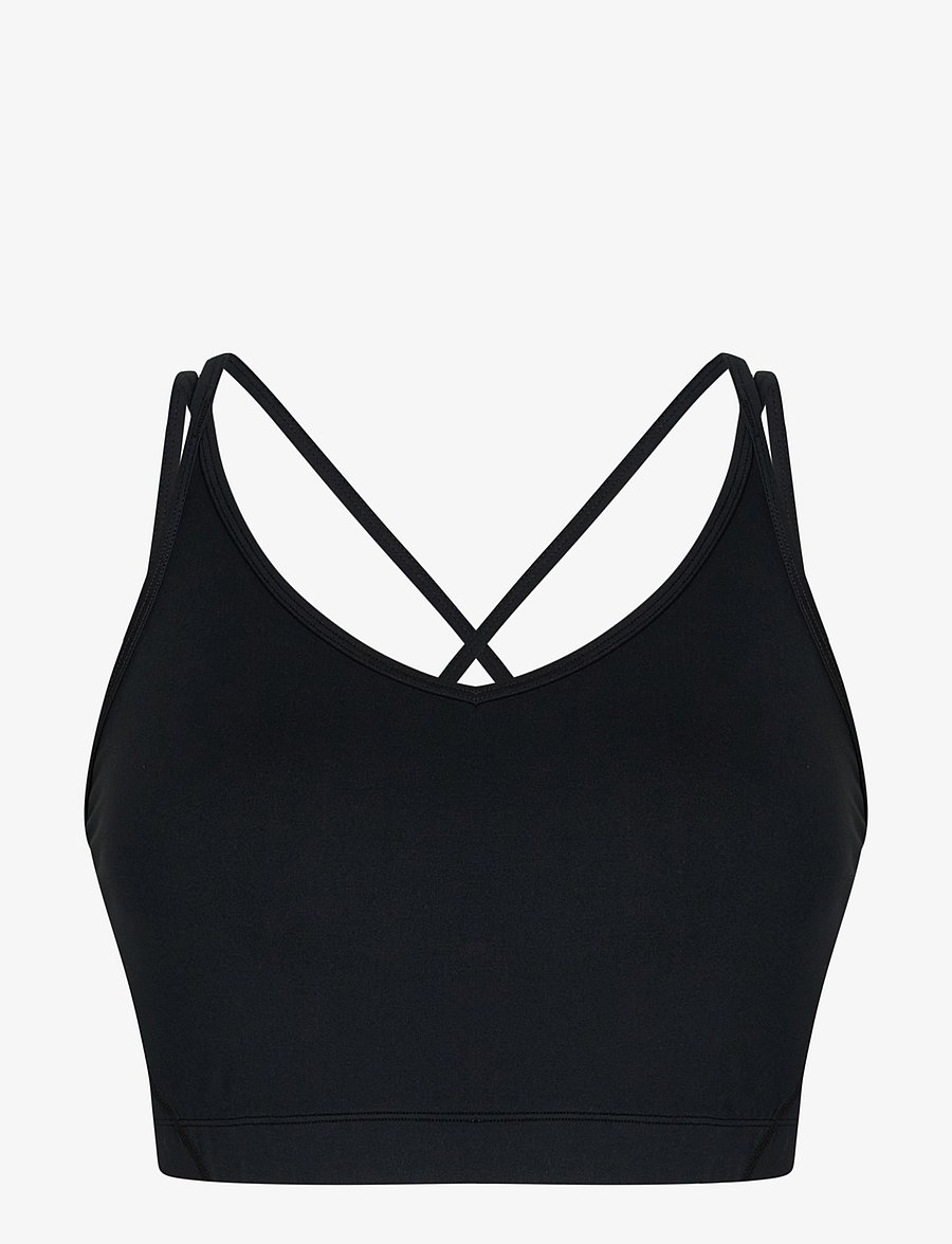 ZEBDIA - Sports Bra w./Slim Straps - leichter halt - black - 1