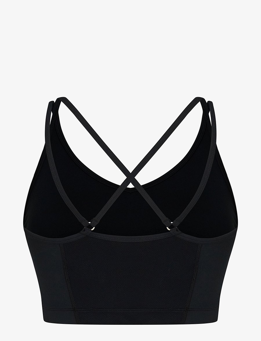 ZEBDIA - Sports Bra w./Slim Straps - leichter halt - black - 2