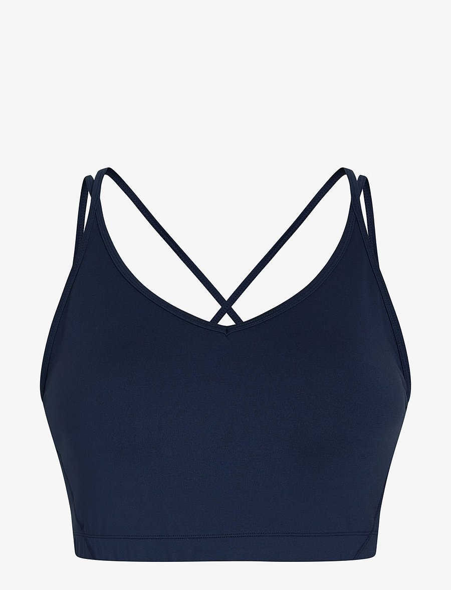 ZEBDIA - Sports Bra w./Slim Straps - leichter halt - navy - 1