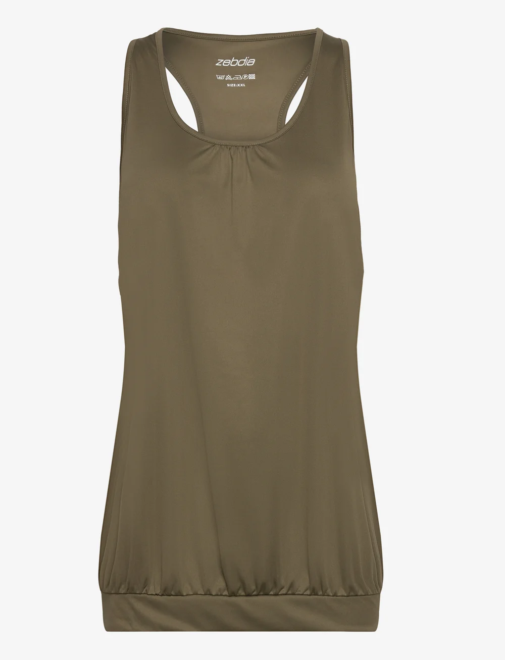 ZEBDIA - Women Sports Top - tank tops - army - 1