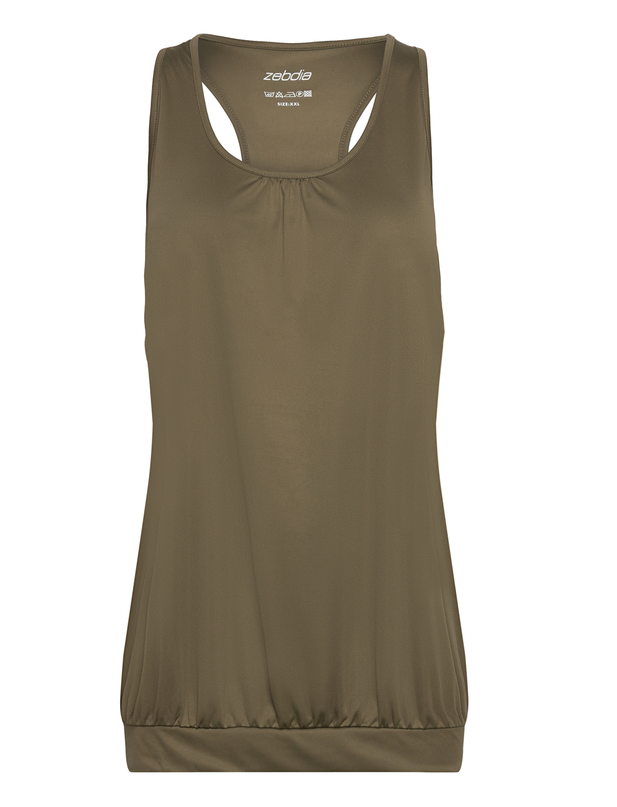ZEBDIA Women Sports Top - ZEBDIA - ARMY / khaki/green