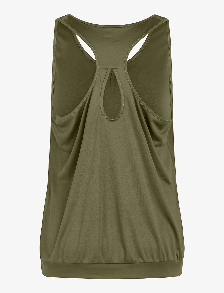 ZEBDIA - Women Sports Top - débardeurs - army - 3
