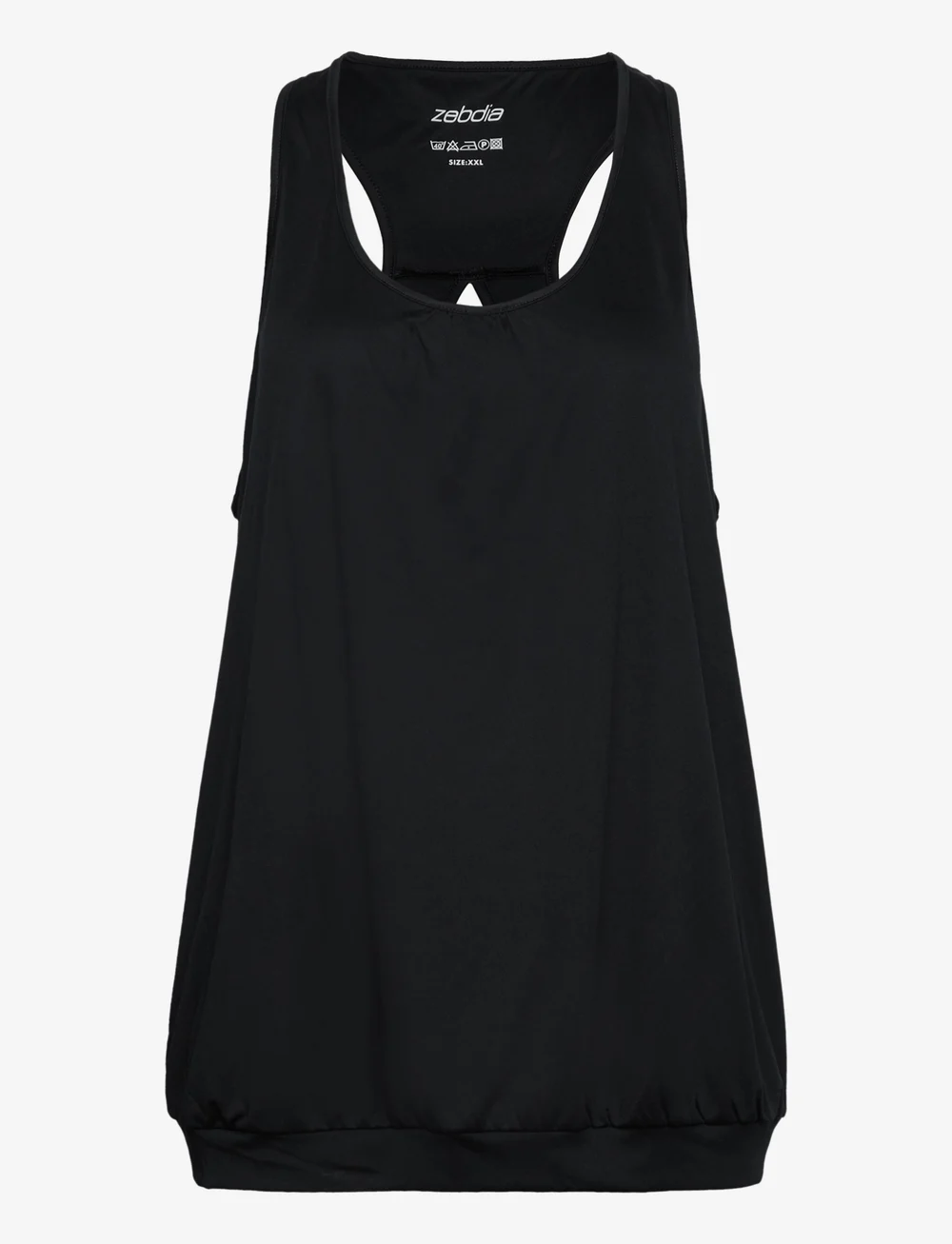 ZEBDIA - Women Sports Top - toppar & t-shirts - black - 1