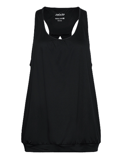 ZEBDIA Women Sports Top - Kläder - BLACK / black