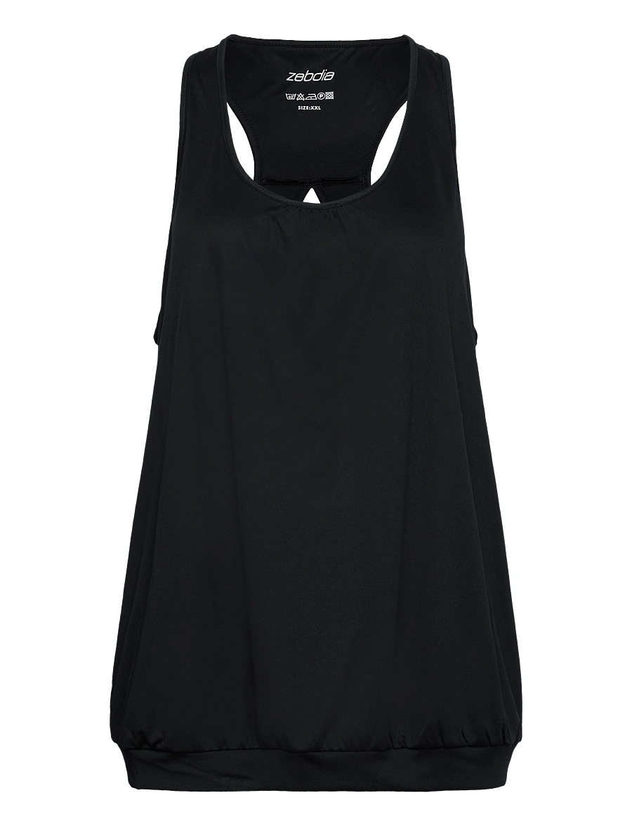 ZEBDIA - Women Sports Top - tank tops - black - 1