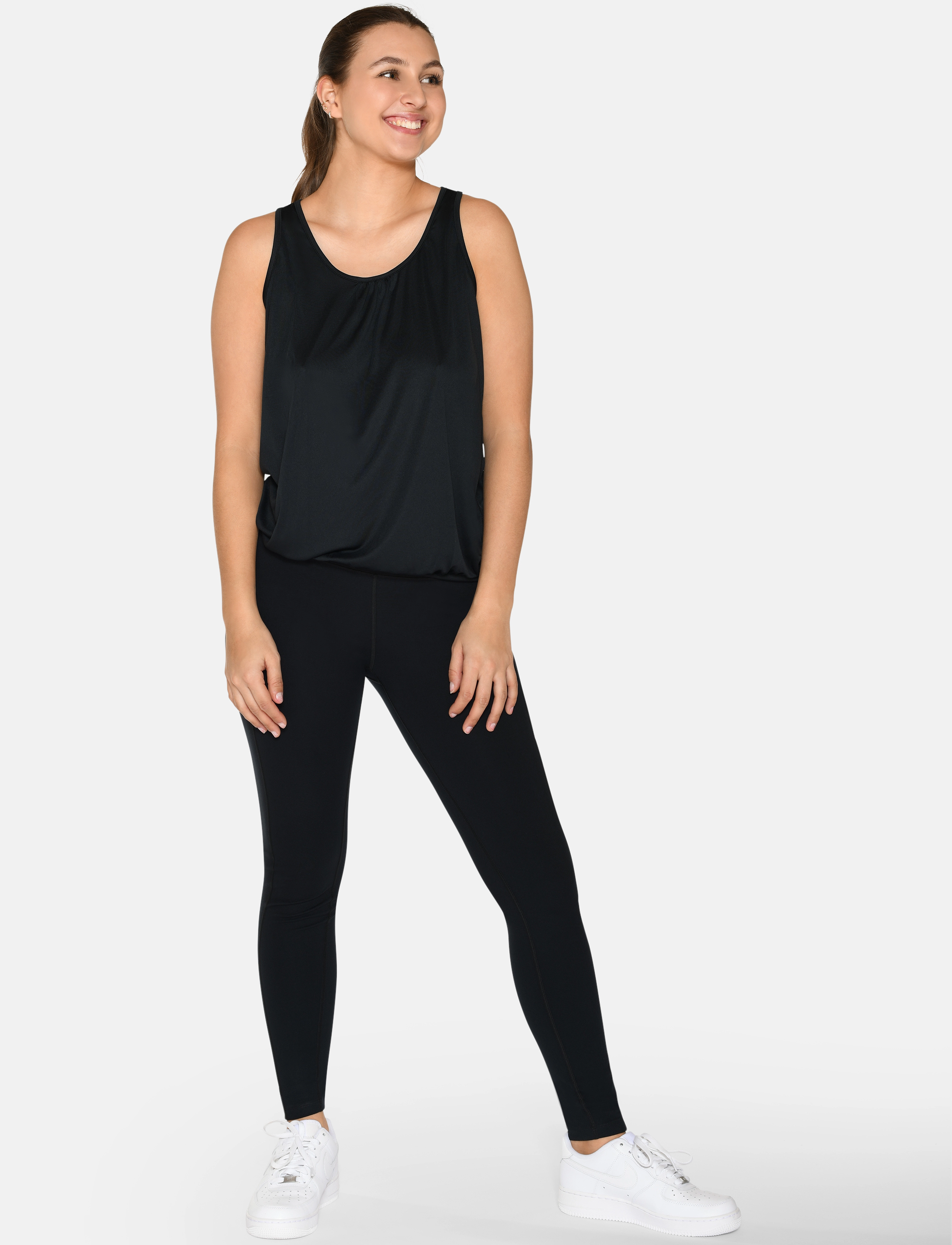 ZEBDIA - Women Sports Top - tank tops - black - 0