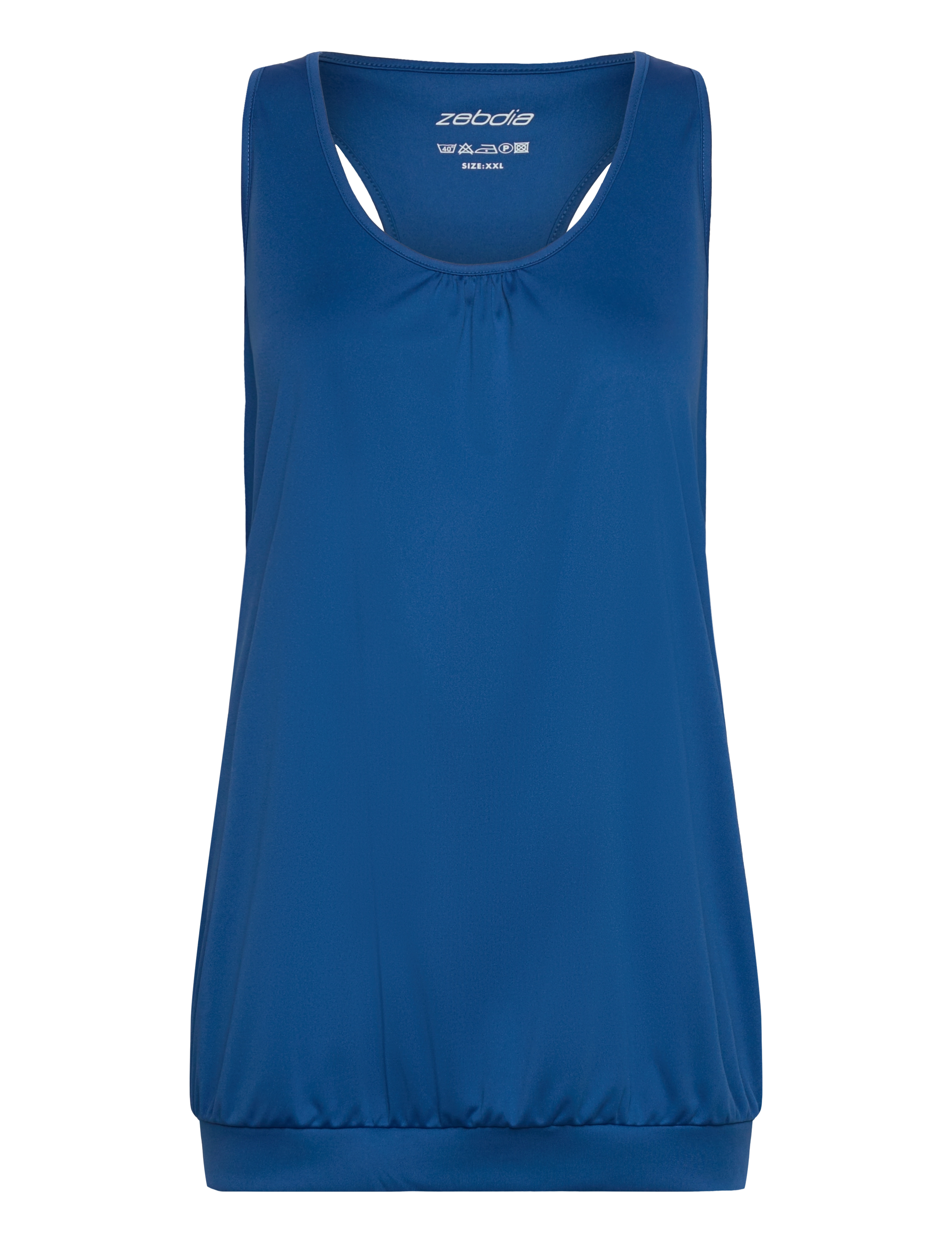 ZEBDIA Women Sports Top - ZEBDIA - COBALT / blue