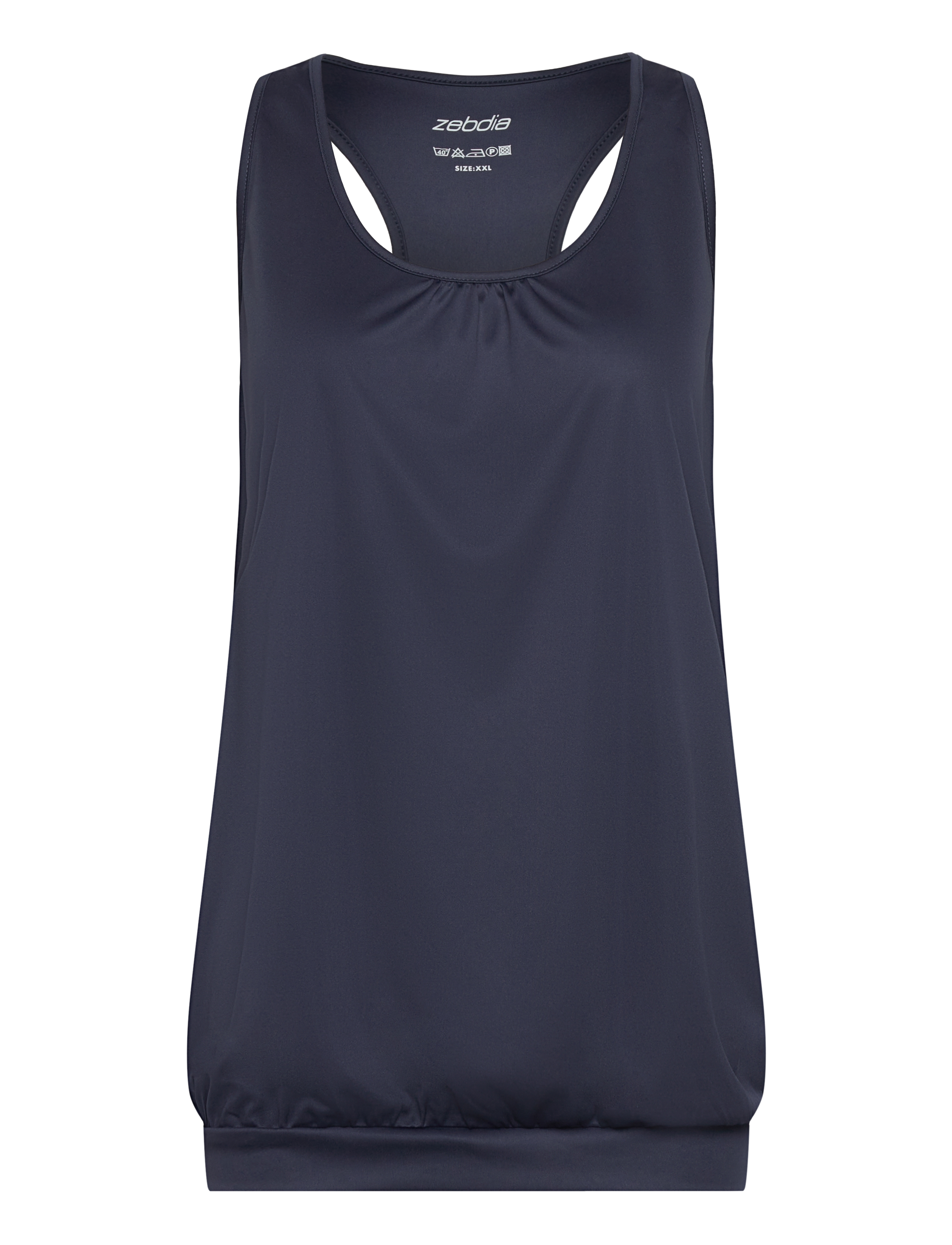 ZEBDIA Women Sports Top - ZEBDIA - NAVY / navy