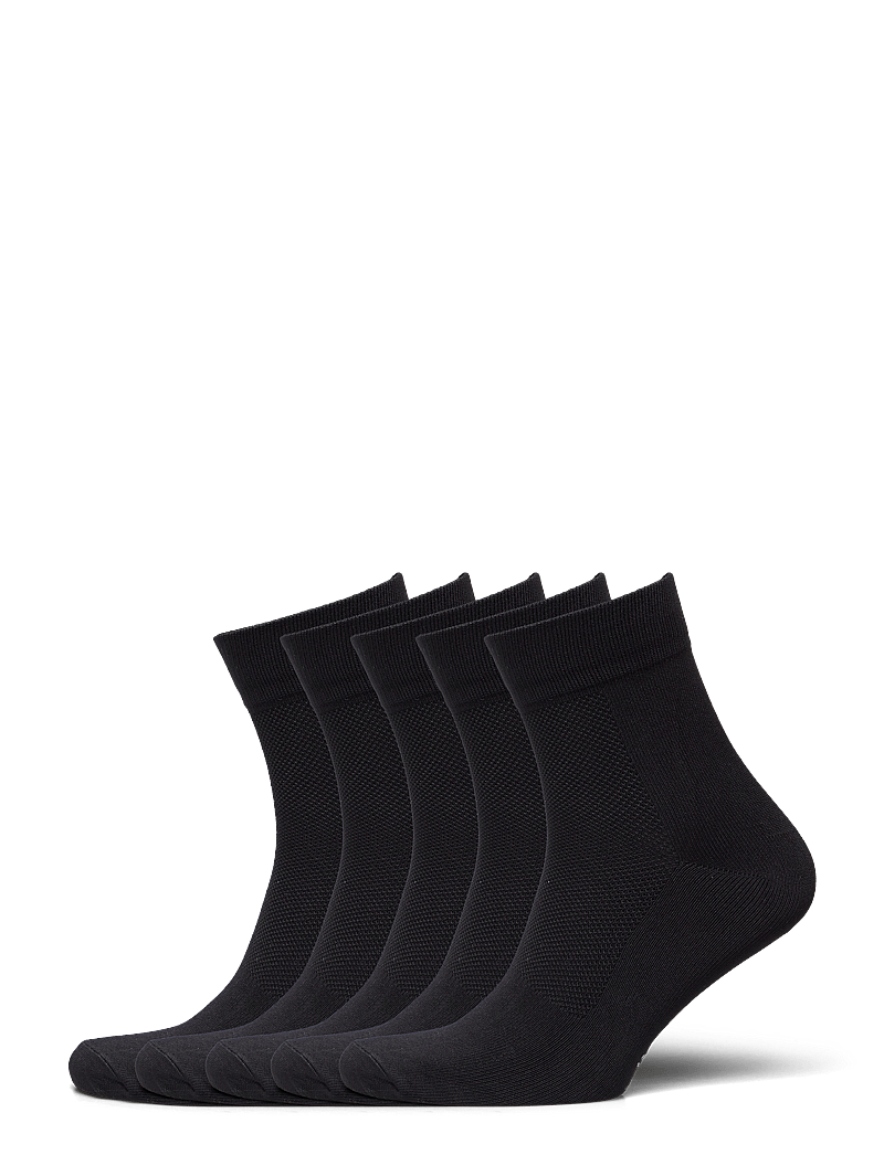 ZEBDIA - 5-PK Basic Running Socks - sportsocken - black - 0