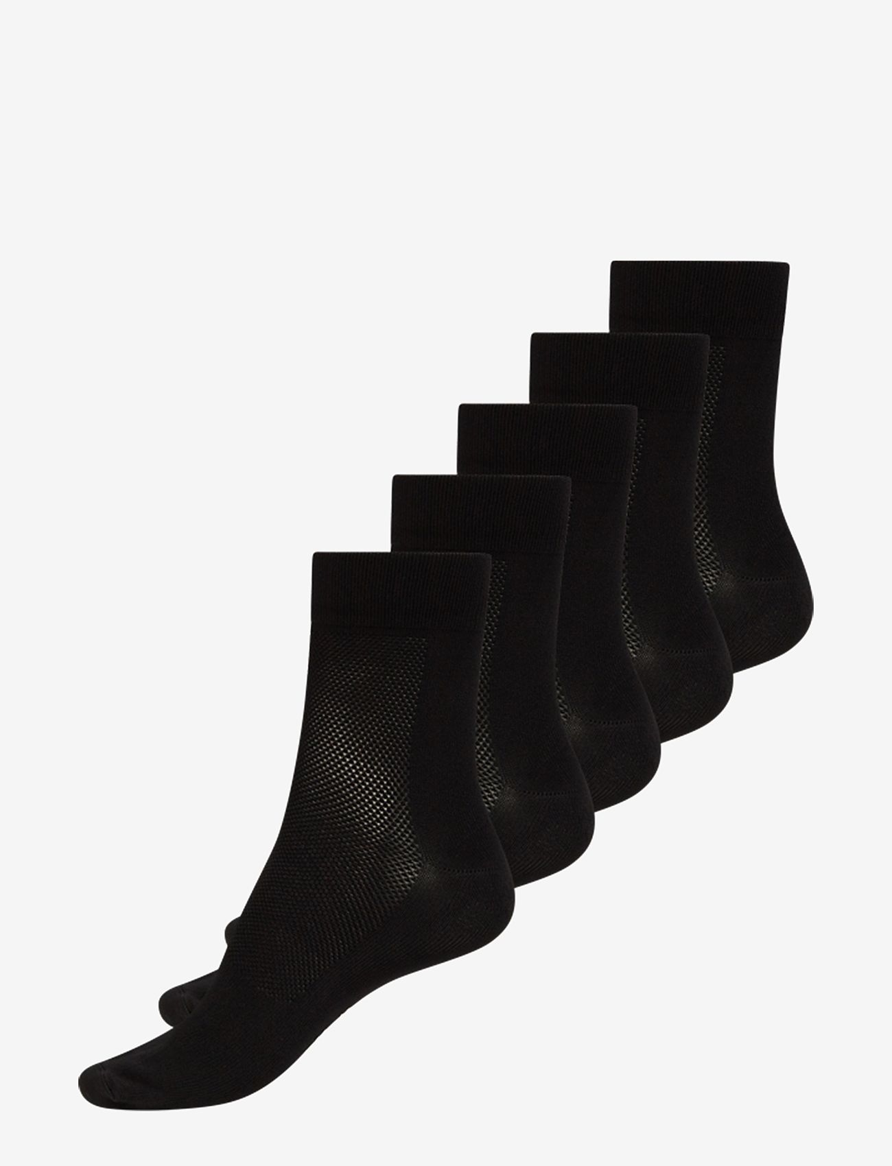 ZEBDIA - 5-PK Basic Running Socks - sportsocken - black - 1
