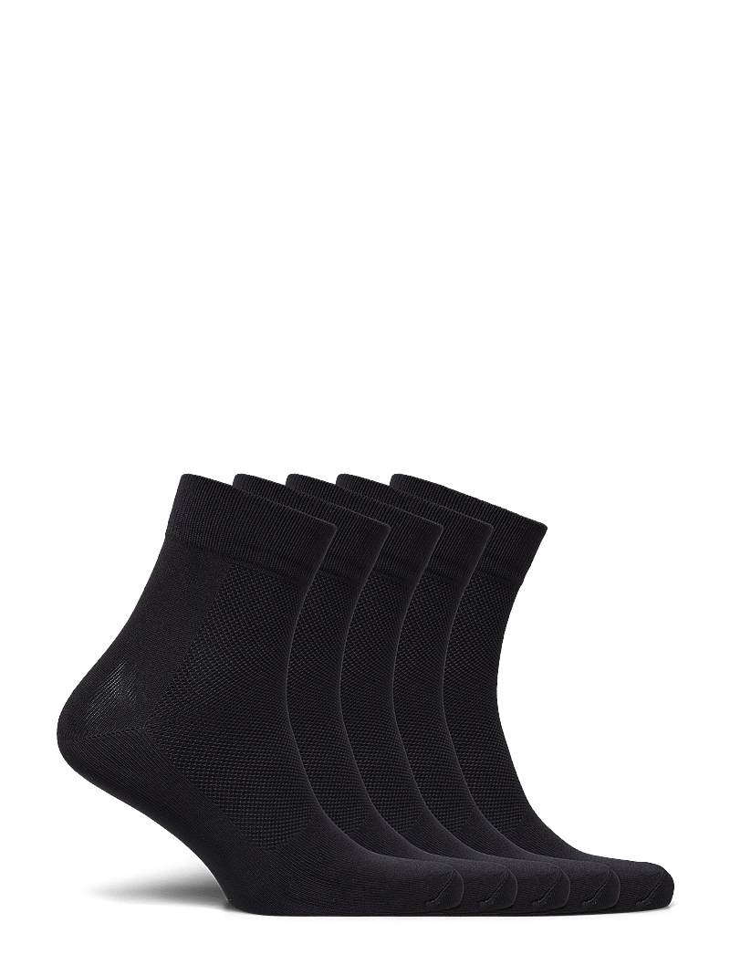 ZEBDIA - 5-PK Basic Running Socks - sportsocken - black - 4
