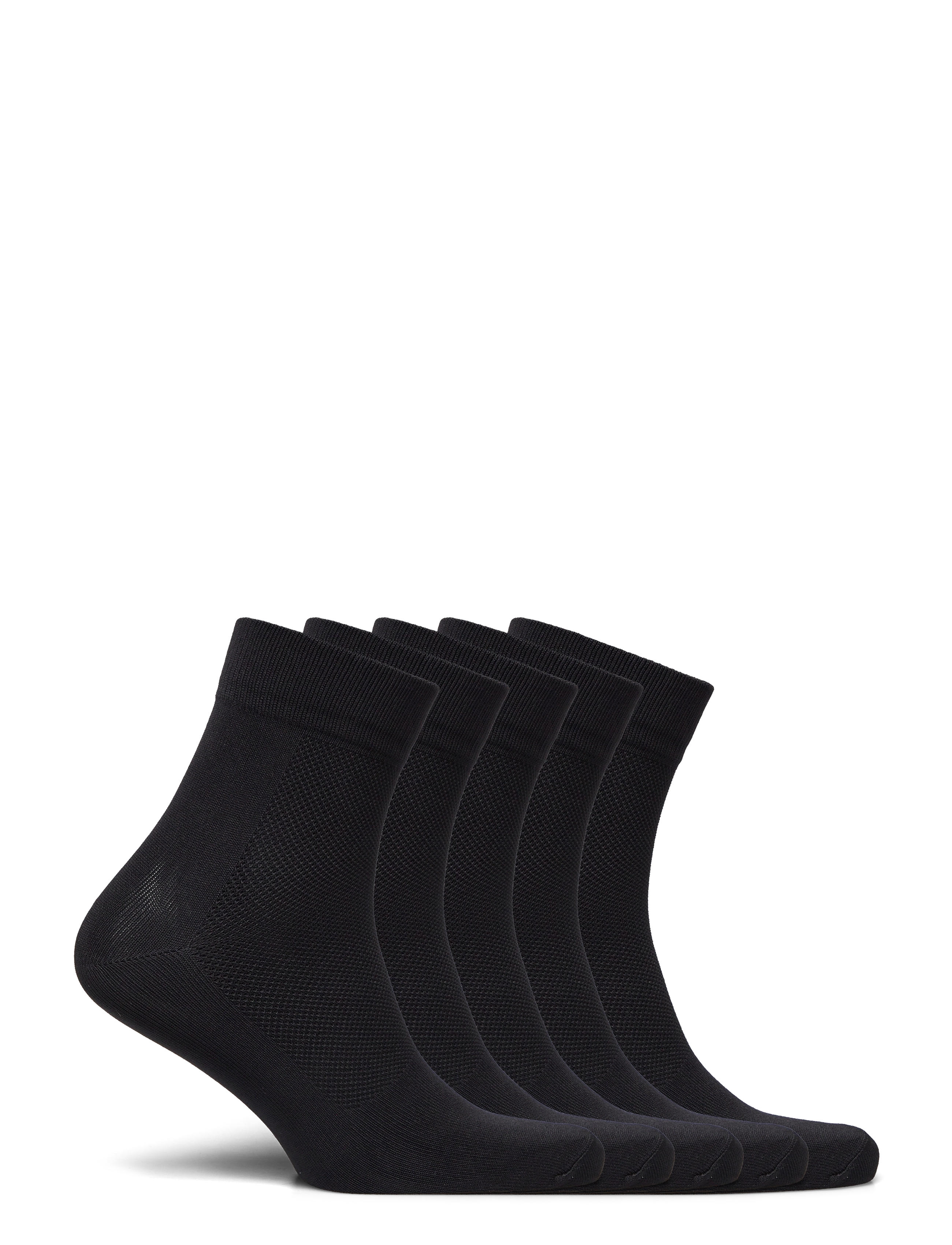ZEBDIA - 5-PK Basic Running Socks - laveste priser - black - 4