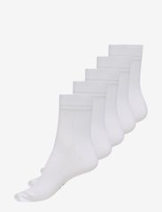 ZEBDIA - 5-PK Basic Running Socks - najniższe ceny - white - 1