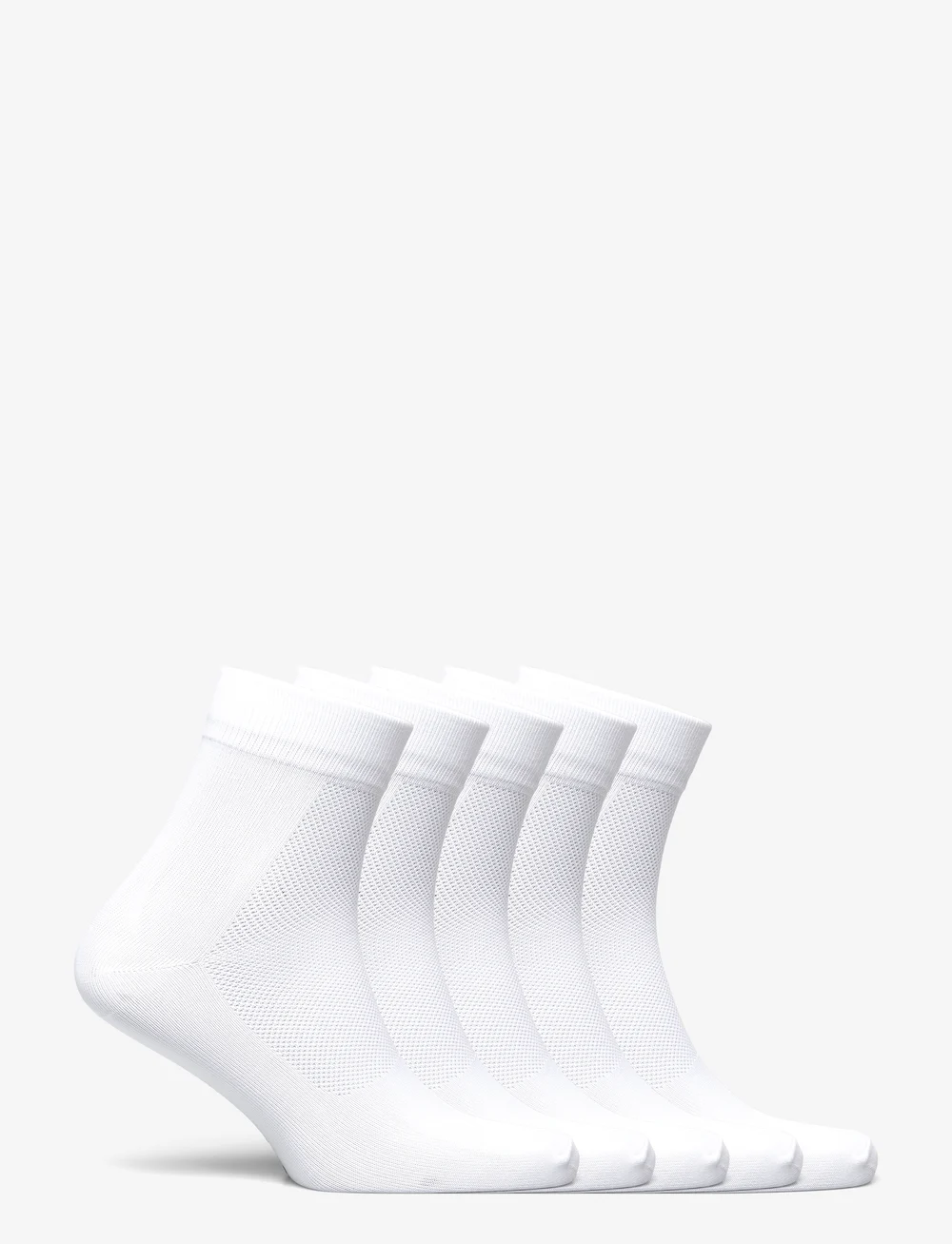 ZEBDIA - 5-PK Basic Running Socks - träningsstrumpor - white - 4