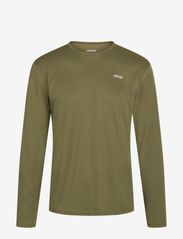 ZEBDIA - Mens Longsleeved Sports Tee - lowest prices - army - 0