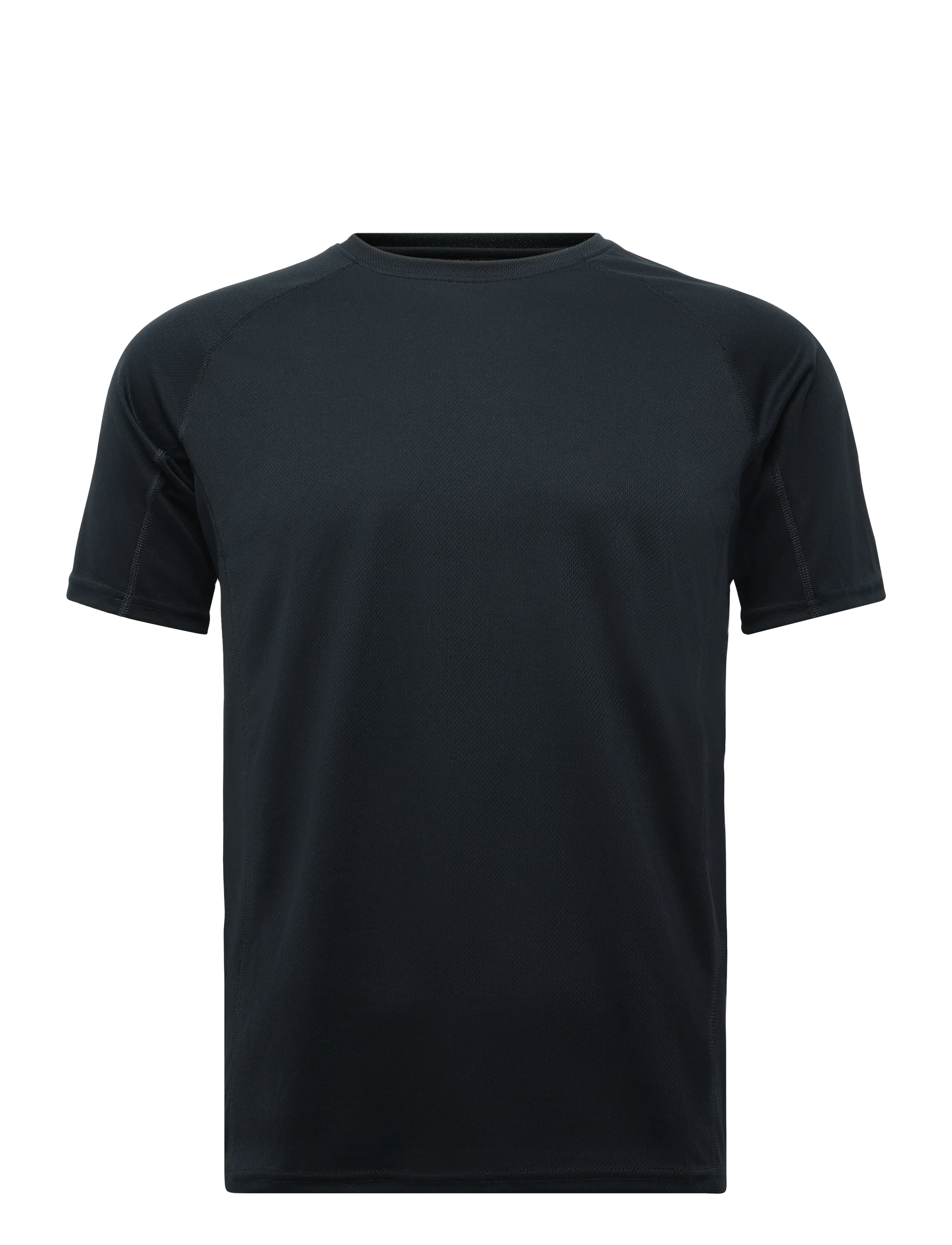 ZEBDIA Men Sports Shortsleeved T-Shirt 2-Pack - Oberteile & T-Shirts - BLACK / black