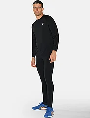 ZEBDIA - Mens Longsleeved Sports Tee - långärmade tröjor - black - 2