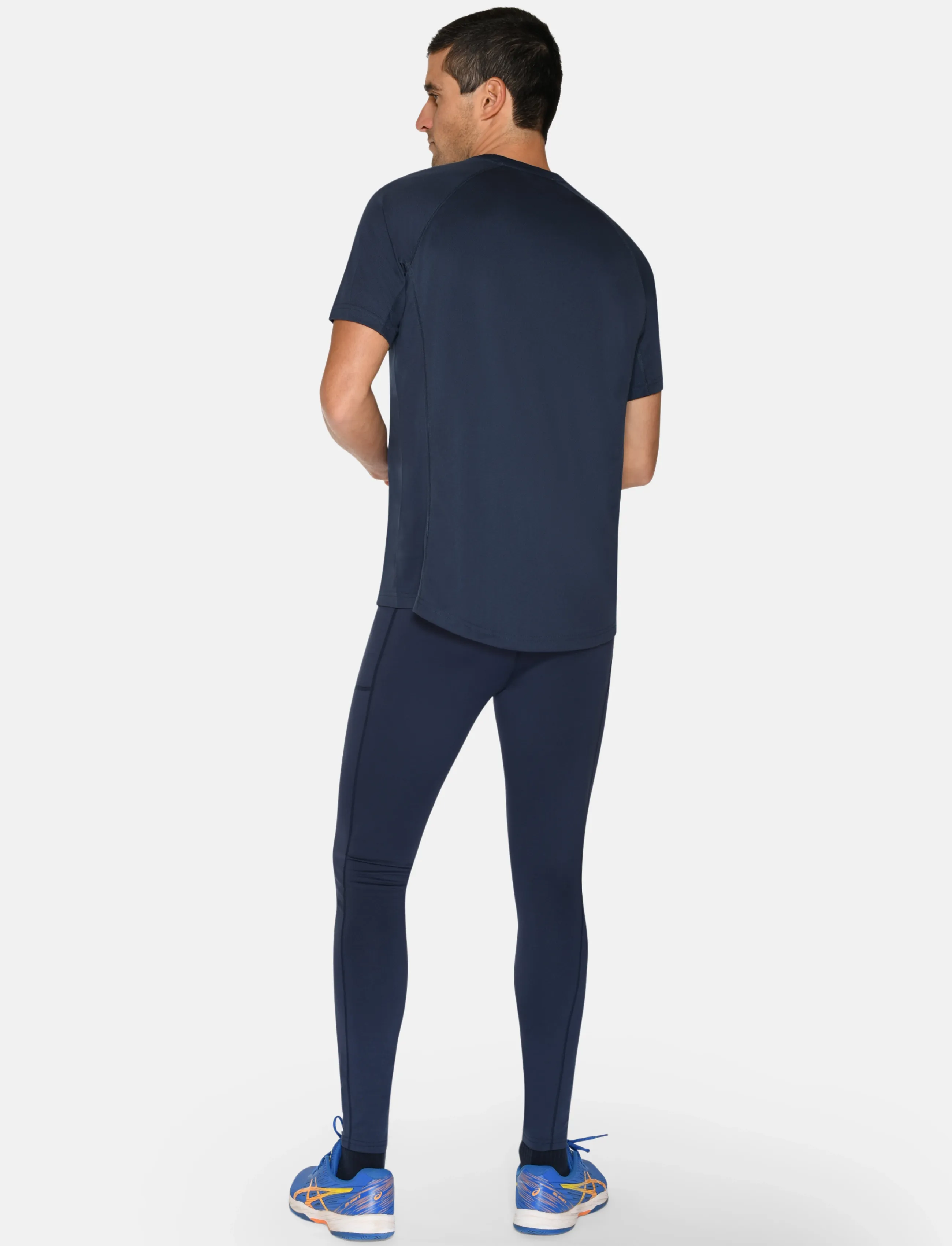 ZEBDIA - Men Sports Shortsleeved T-Shirt 2-Pack - t-shirts - navy - 3