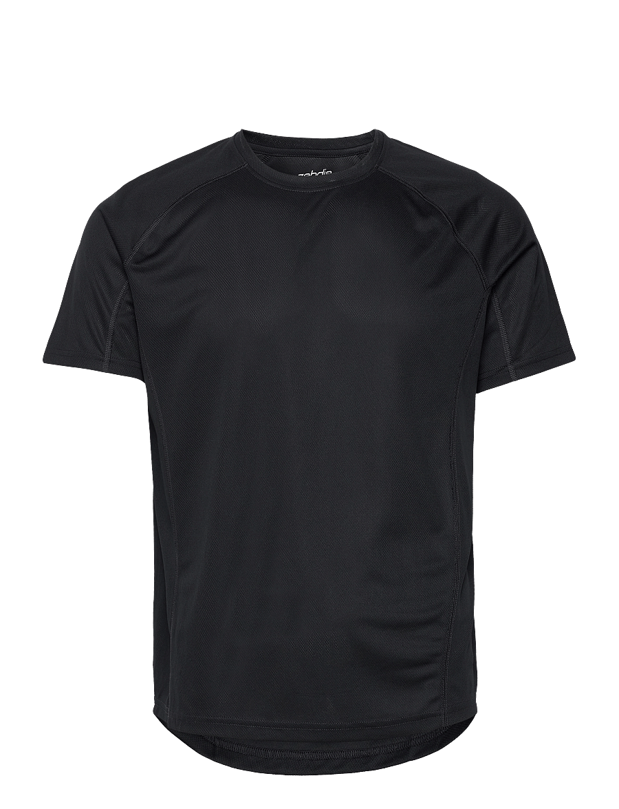 ZEBDIA - Men Sports S/S T-Shirt - koszulki i t-shirty - black - 0
