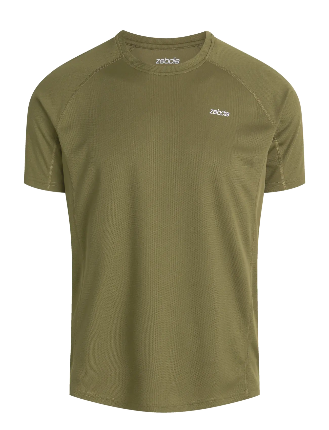 ZEBDIA - Men Sports T-Shirt/Chest Print - tops & t-shirts - army - 1