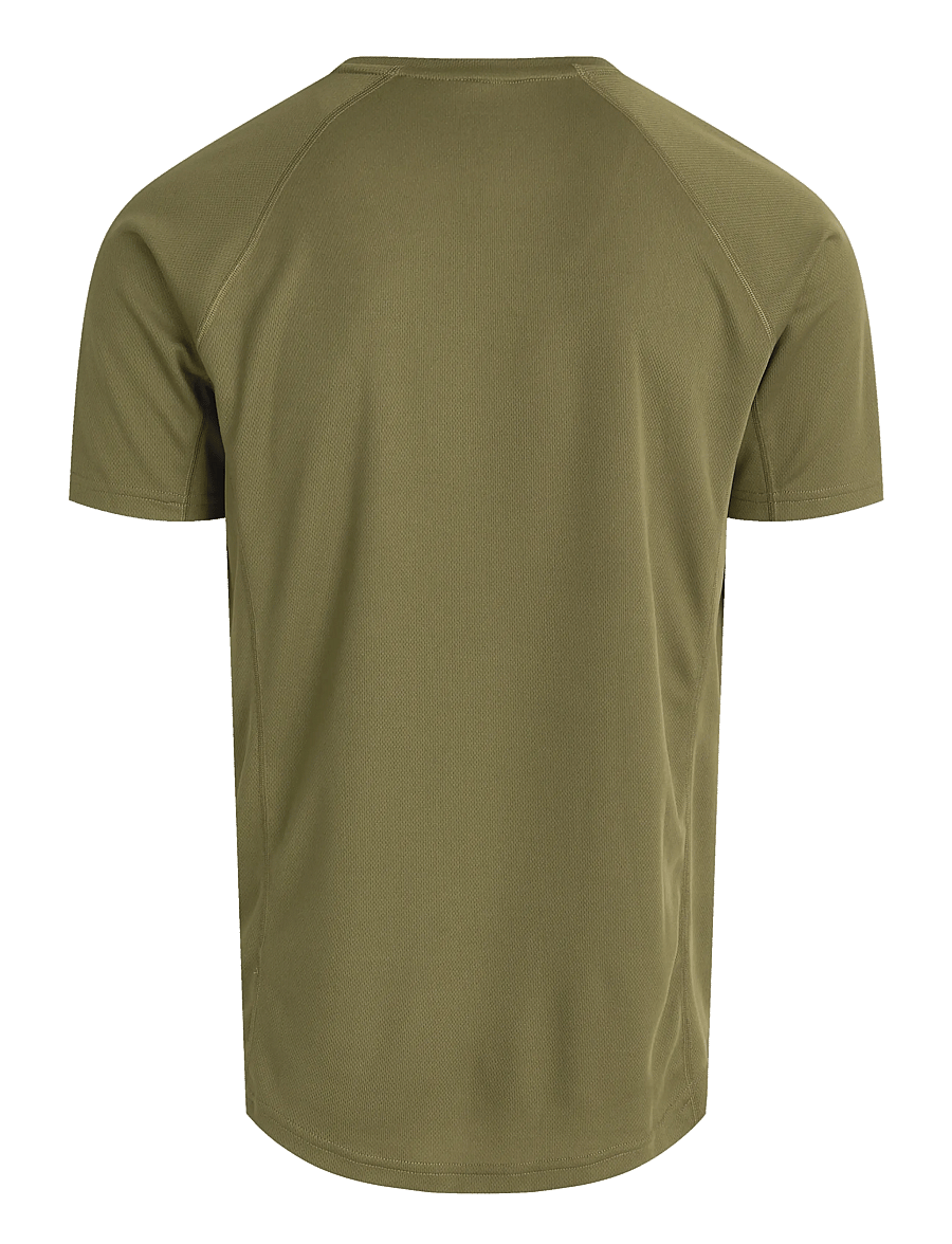 ZEBDIA - Men Sports T-Shirt/Chest Print - tops & t-shirts - army - 2