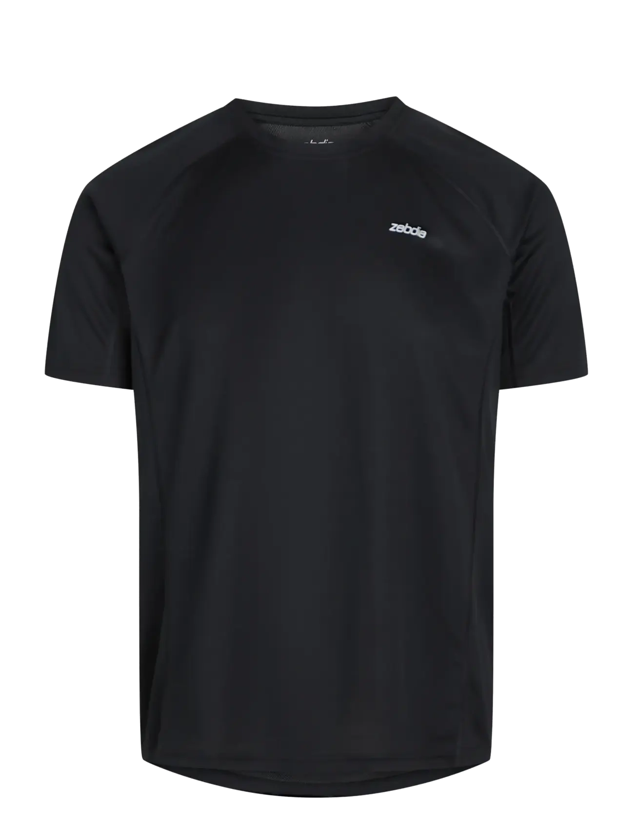 ZEBDIA Herren Sport T-Shirt/Chest Print Schwarz - XXL - Herren