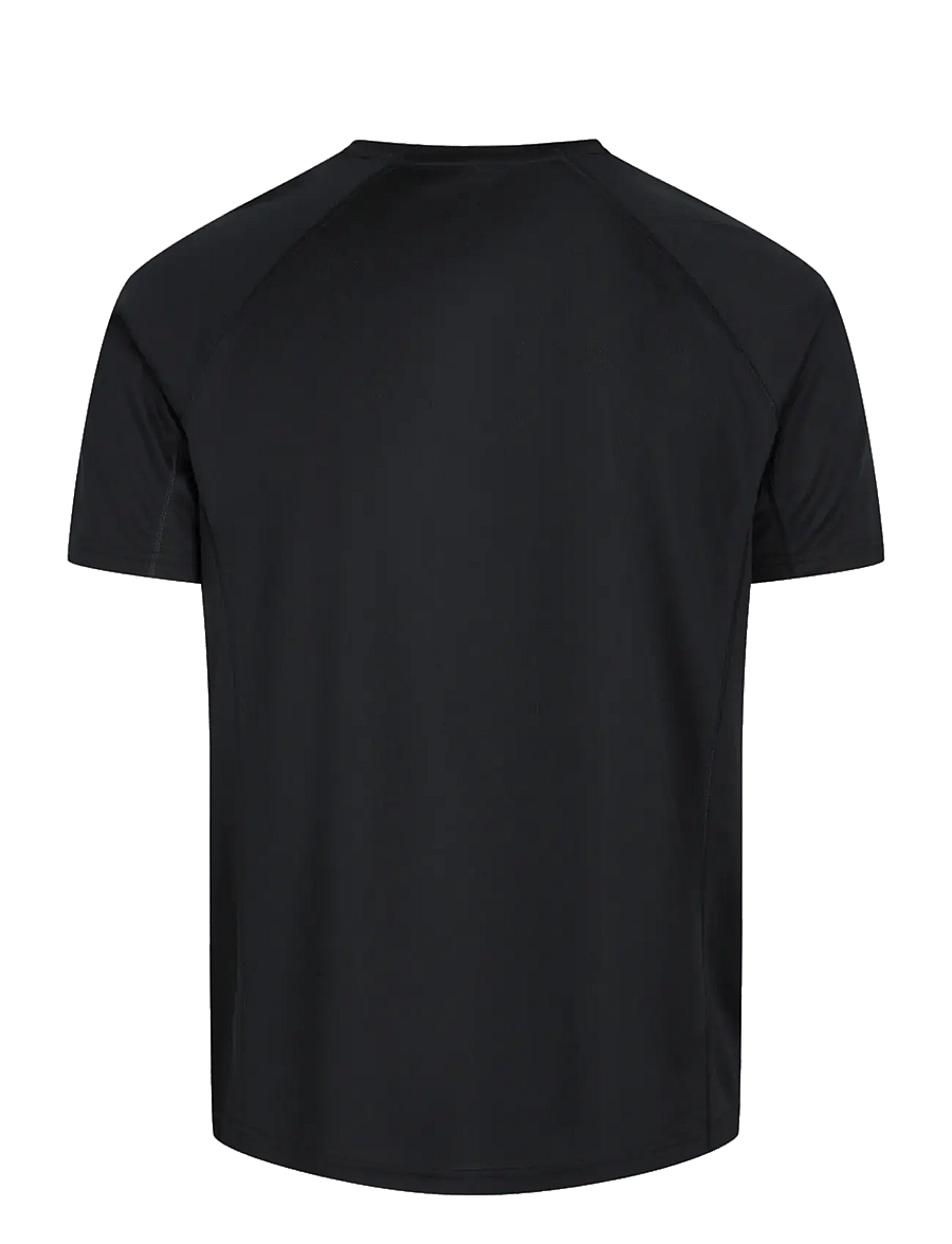 ZEBDIA - Men Sports T-Shirt/Chest Print - oberteile & t-shirts - black - 2