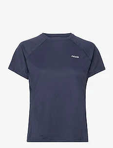Women Sports T-Shirt with Chest Print, ZEBDIA