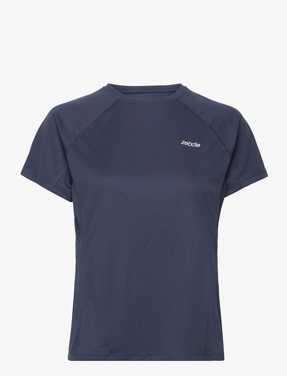 ZEBDIA - Women Sports T-Shirt with Chest Print - t-shirts - navy - 0