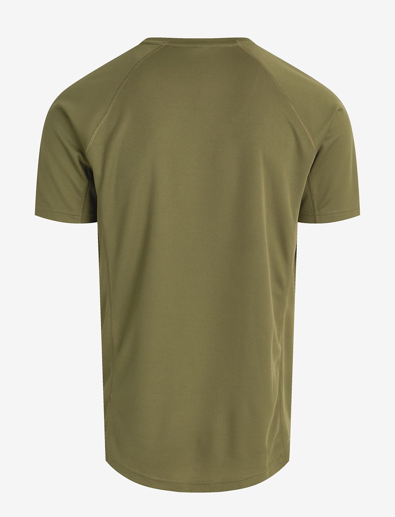 ZEBDIA - Mens Sports T-Shirt with Chest Print - oberteile & t-shirts - army - 1
