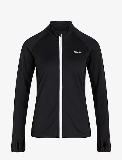 ZEBDIA Womens Sports Jacket - Kläder - BLACK / black