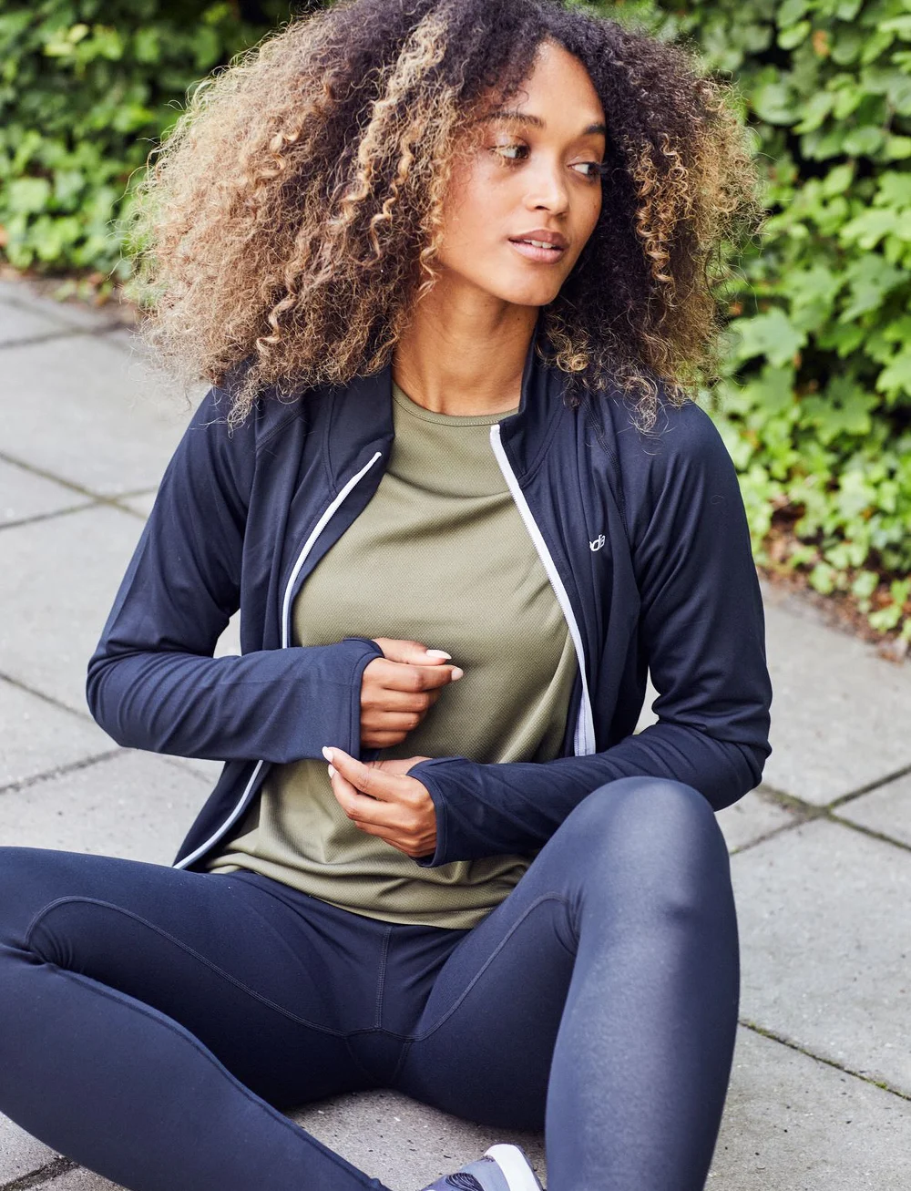 ZEBDIA - Womens Sports Jacket - sportsjakker - black - 3