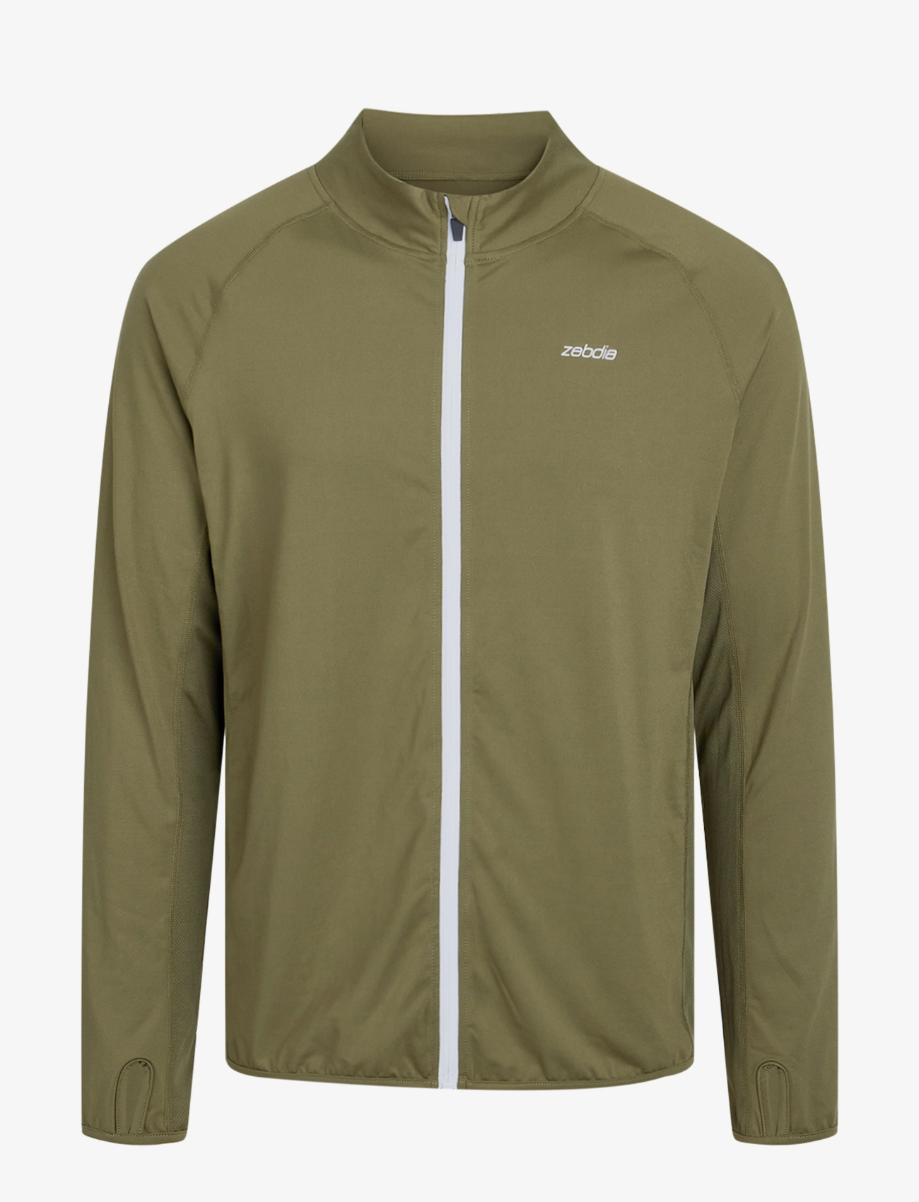 ZEBDIA Mens Sports Jacket, XL, Sweatshirts & Hoodies, Khakigrün - Fleeces Midlayers, Männerswear