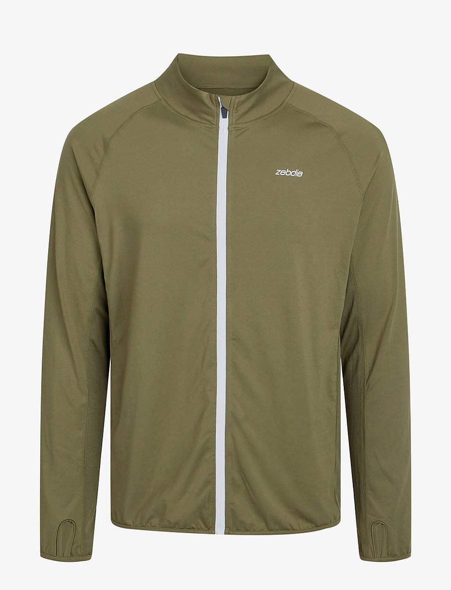 ZEBDIA - Mens Sports Jacket - flīsa un siltās jakas - army - 0