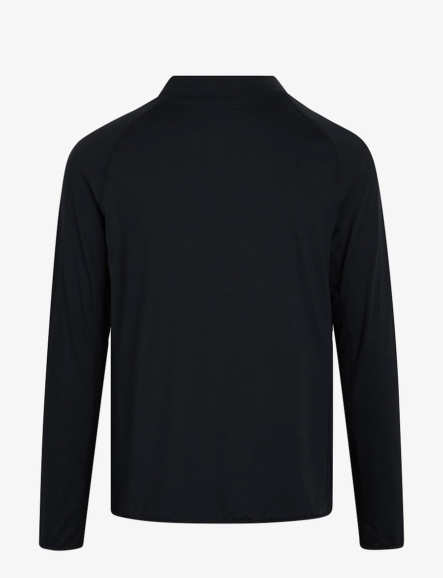 ZEBDIA - Mens Sports Jacket - fleece og mellemlag - black - 1