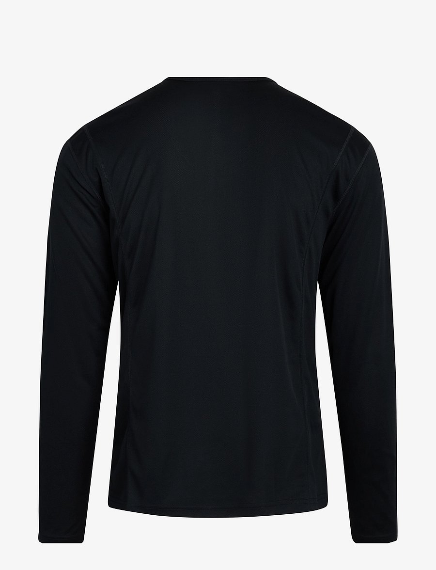 ZEBDIA - Men L/S Sports Tee - topi ar garām piedurknēm - black - 2