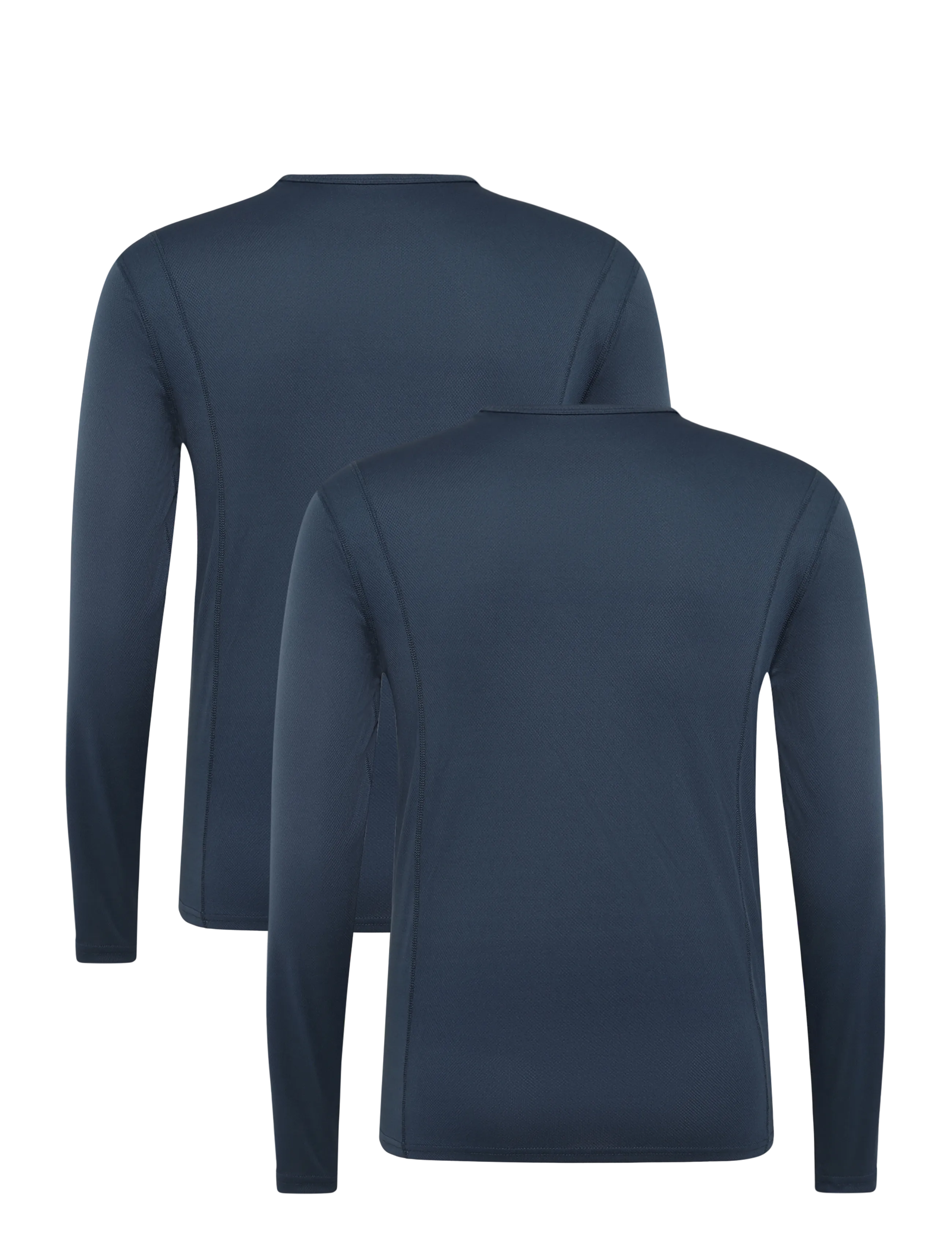 ZEBDIA - Men Longsleeved Sports Tee 2-Pack - langærmede overdele - navy - 1