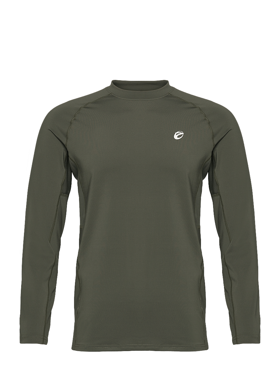 ZEBDIA - Men L/S Baselayer - underställströjor - dark army - 1