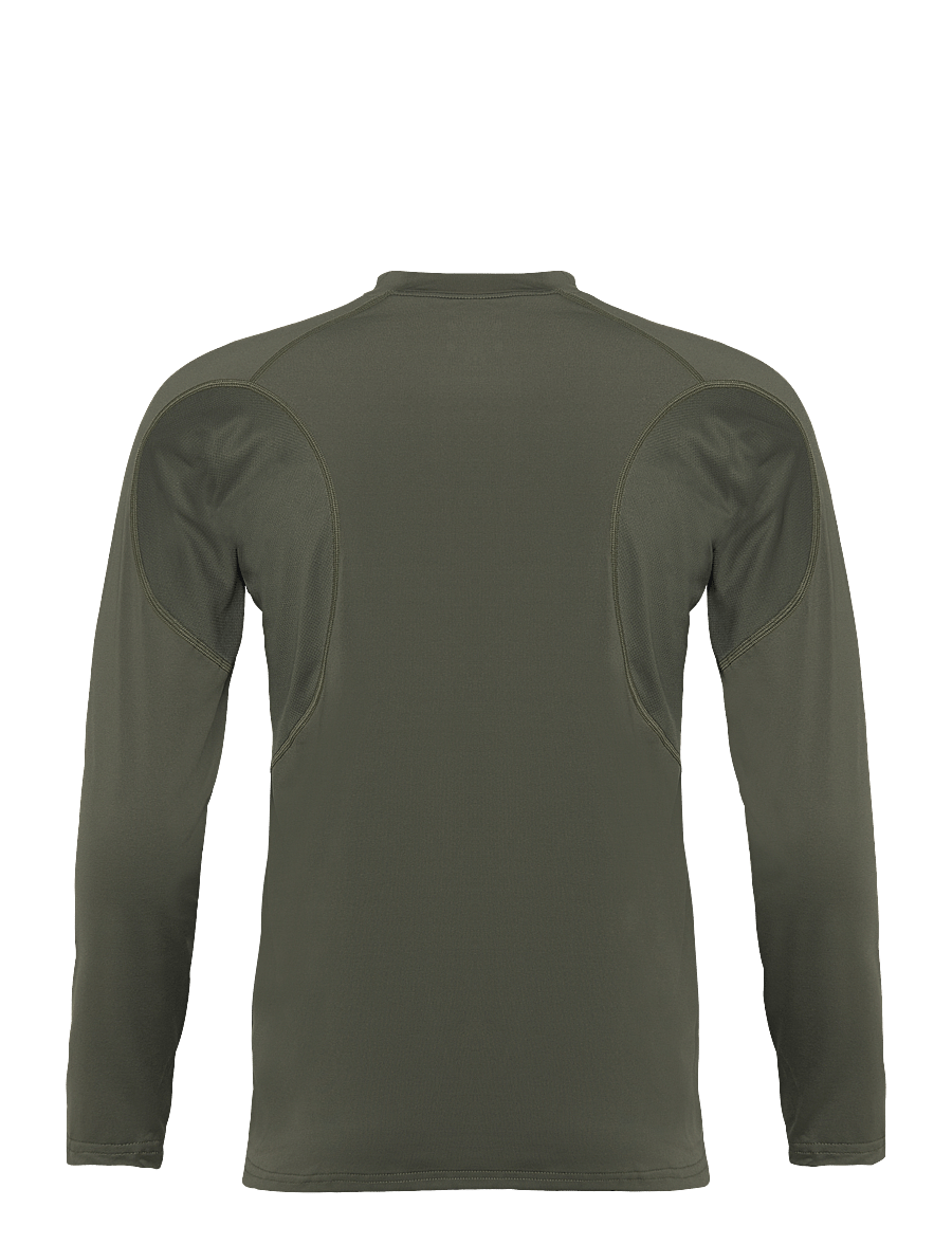 ZEBDIA - Men L/S Baselayer - underställströjor - dark army - 2