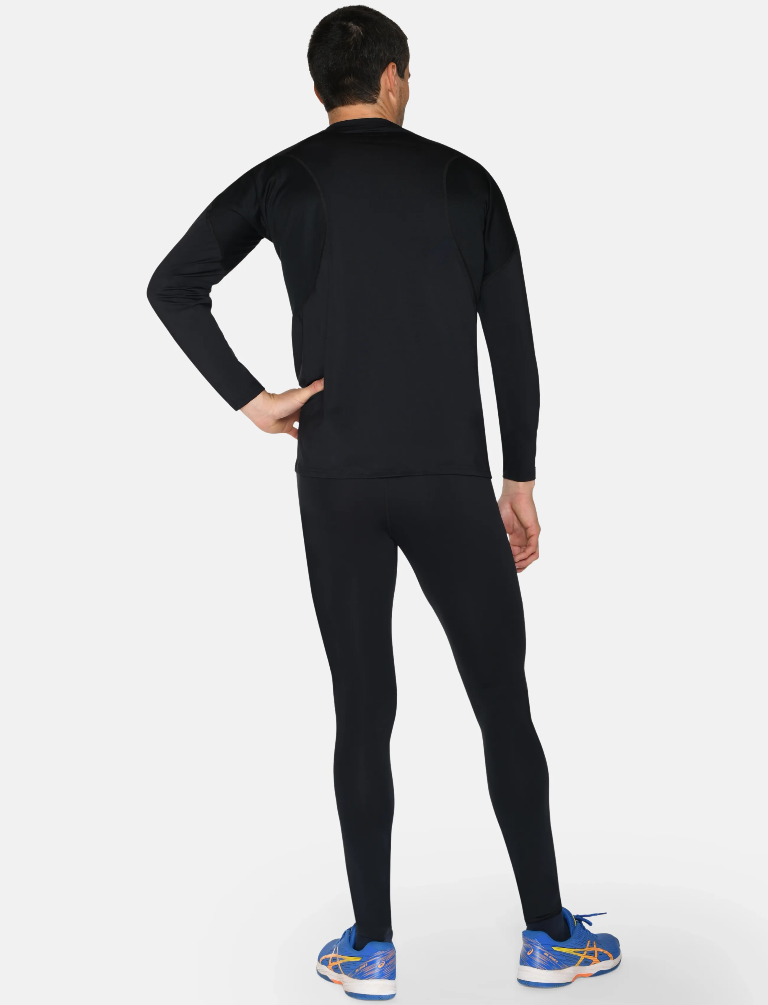 ZEBDIA - Men Longsleeved Baselayer 2-Pack - termoundertrøjer - black - 3
