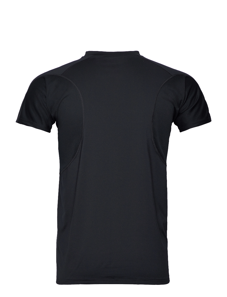 ZEBDIA - Men S/S Baselayer - aluskihina kantavad alussärgid - black - 2