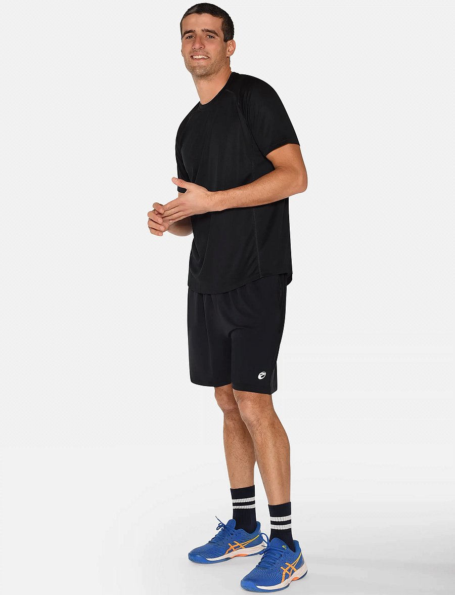 ZEBDIA - Men Padel Shorts - lühikesed treeningpüksid - black - 0