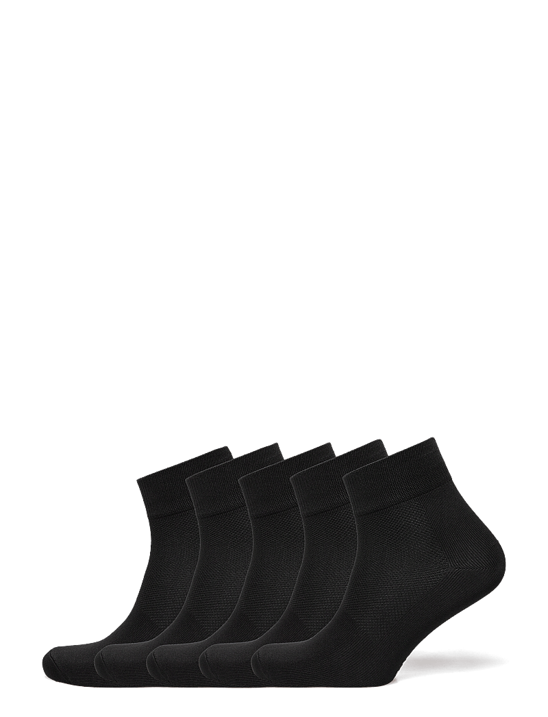 ZEBDIA - 5-PK Basic Running Socks - träningsstrumpor - black - 0