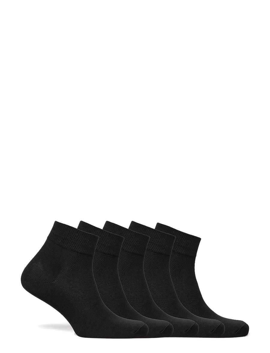 ZEBDIA - 5-PK Basic Running Socks - spordisokid - black - 1