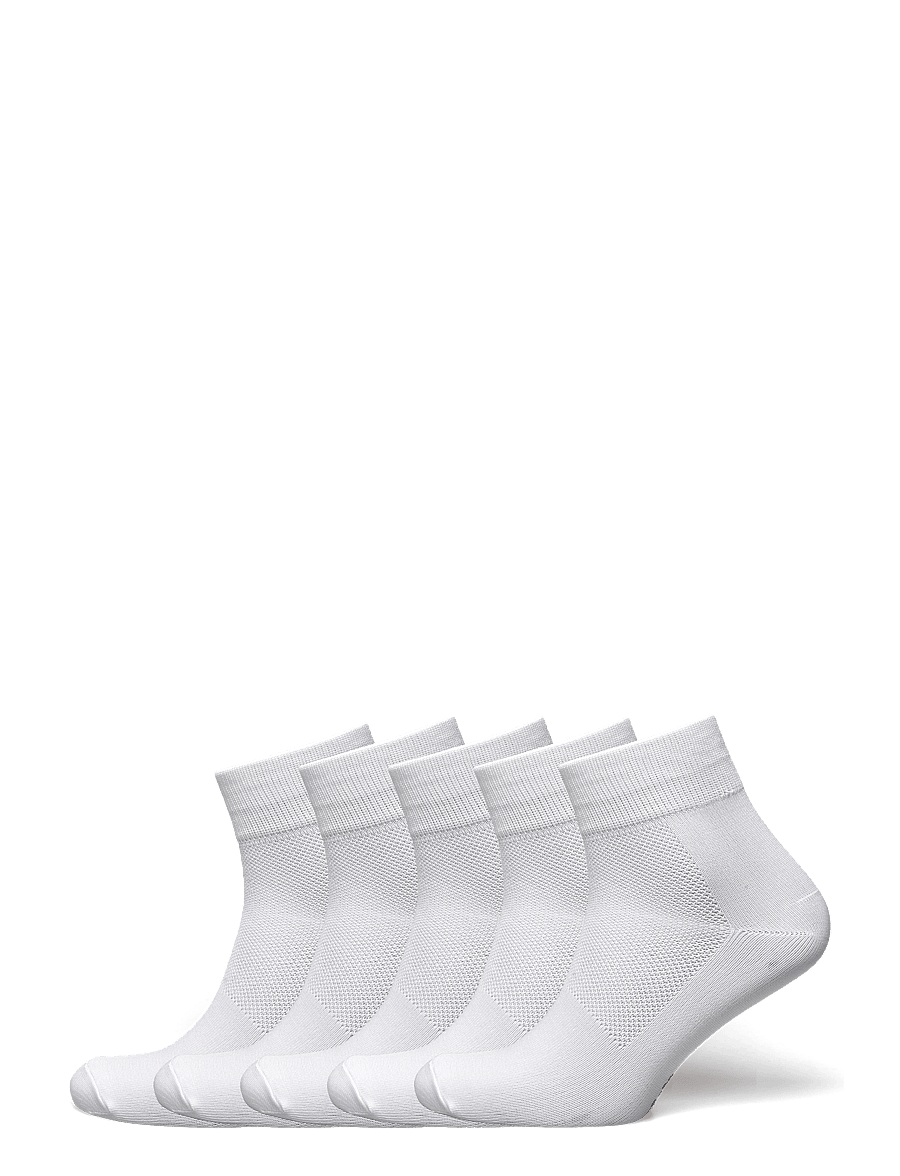 ZEBDIA - 5-PK Basic Running Socks - strümpfe - white - 0