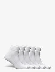 ZEBDIA - 5-PK Basic Running Socks - lägsta priserna - white - 1