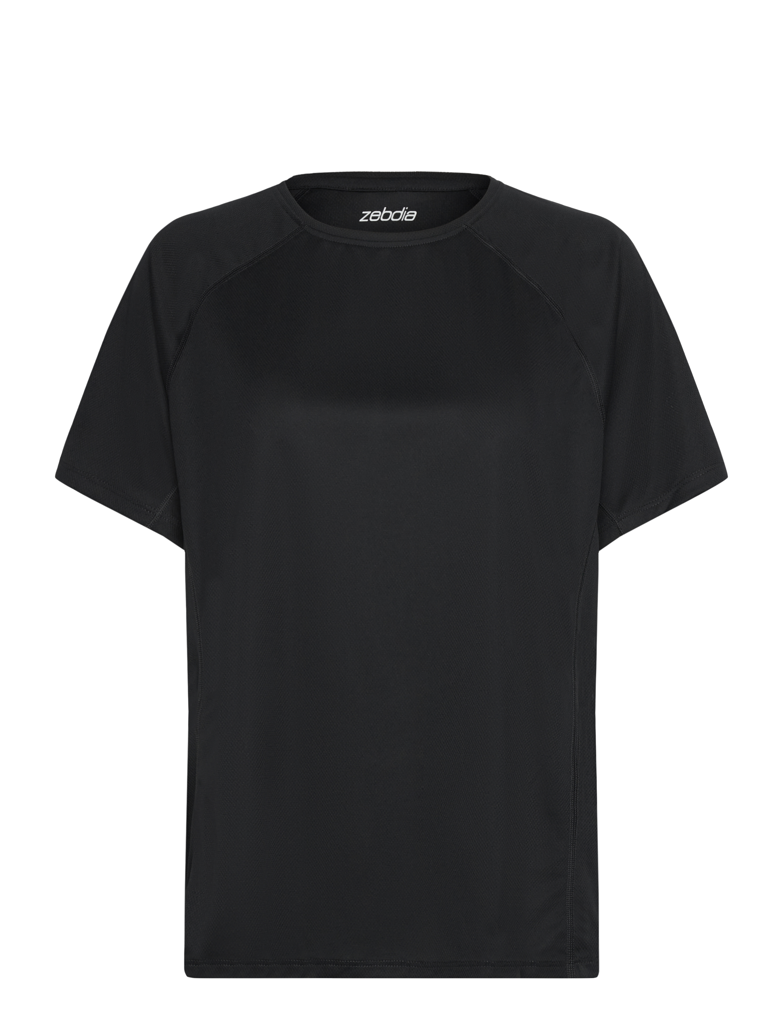 ZEBDIA Women Sports T-Shirt, XXL, Black, Sports Overdele & T-shirts > Sport T-shirts, Dame