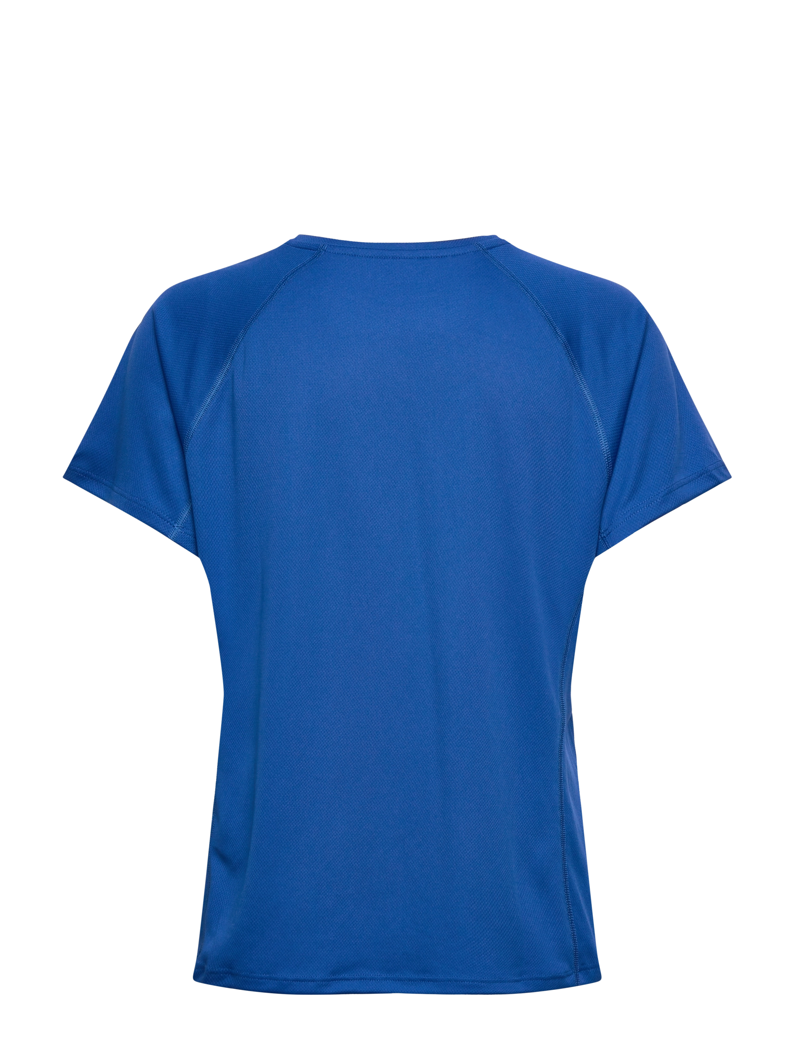 ZEBDIA - Women Sports T-Shirt with Chest Print - t-shirts - cobalt - 1