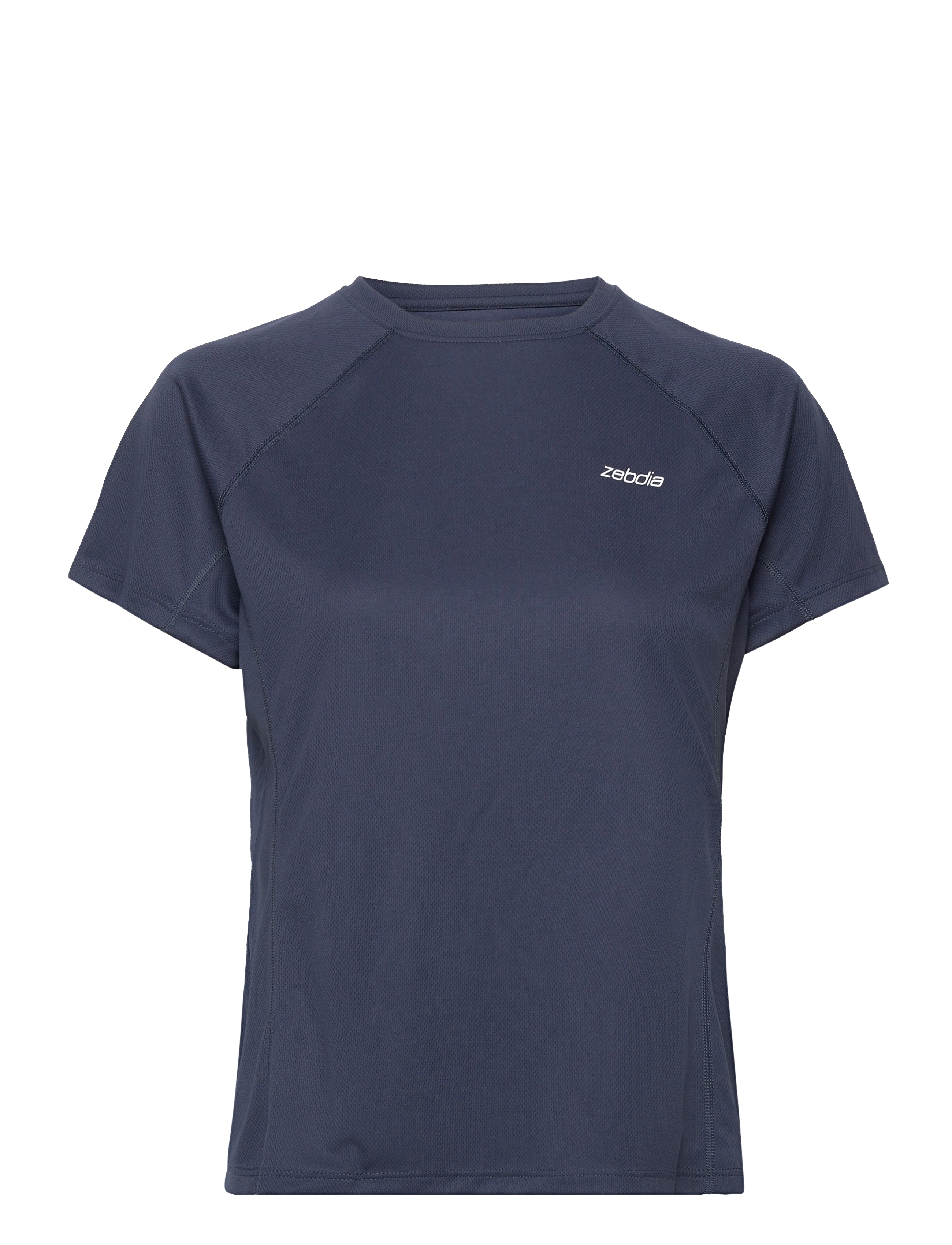 ZEBDIA Women Sports T-Shirt With Chest Print, XXL, Oberteile & T-shirts, Blau - Sport Frauen